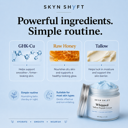SKYN SHYFT Whipped Tallow Peptide Cream