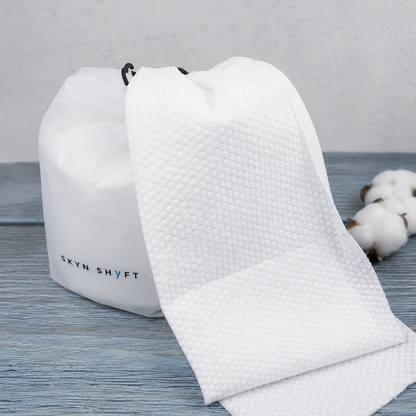 SKYN SHYFT Pure Cotton Clean Skin Towel Pack